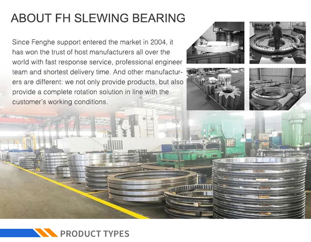 Single Row Crossed Roller Slewing Bearing